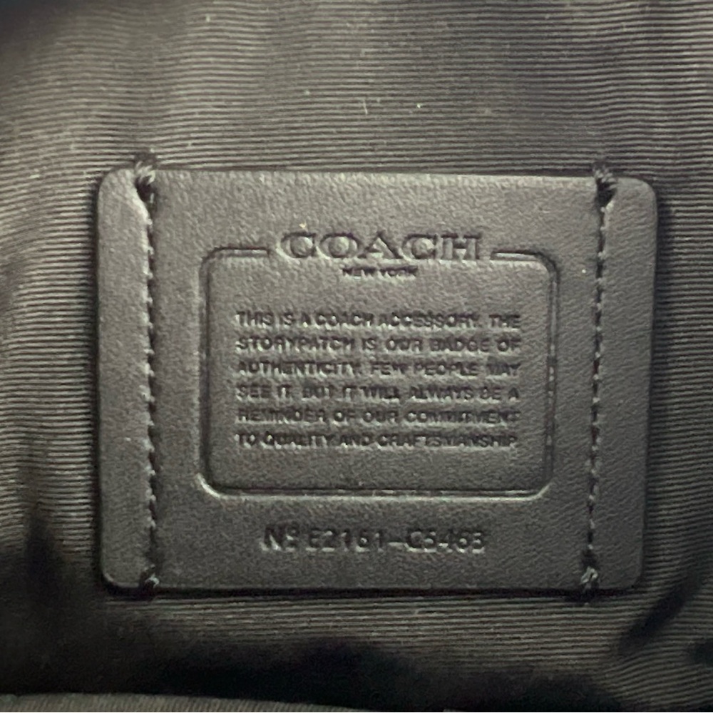 Coach Yellow and Black Belt Bag - Picture 11 of 16